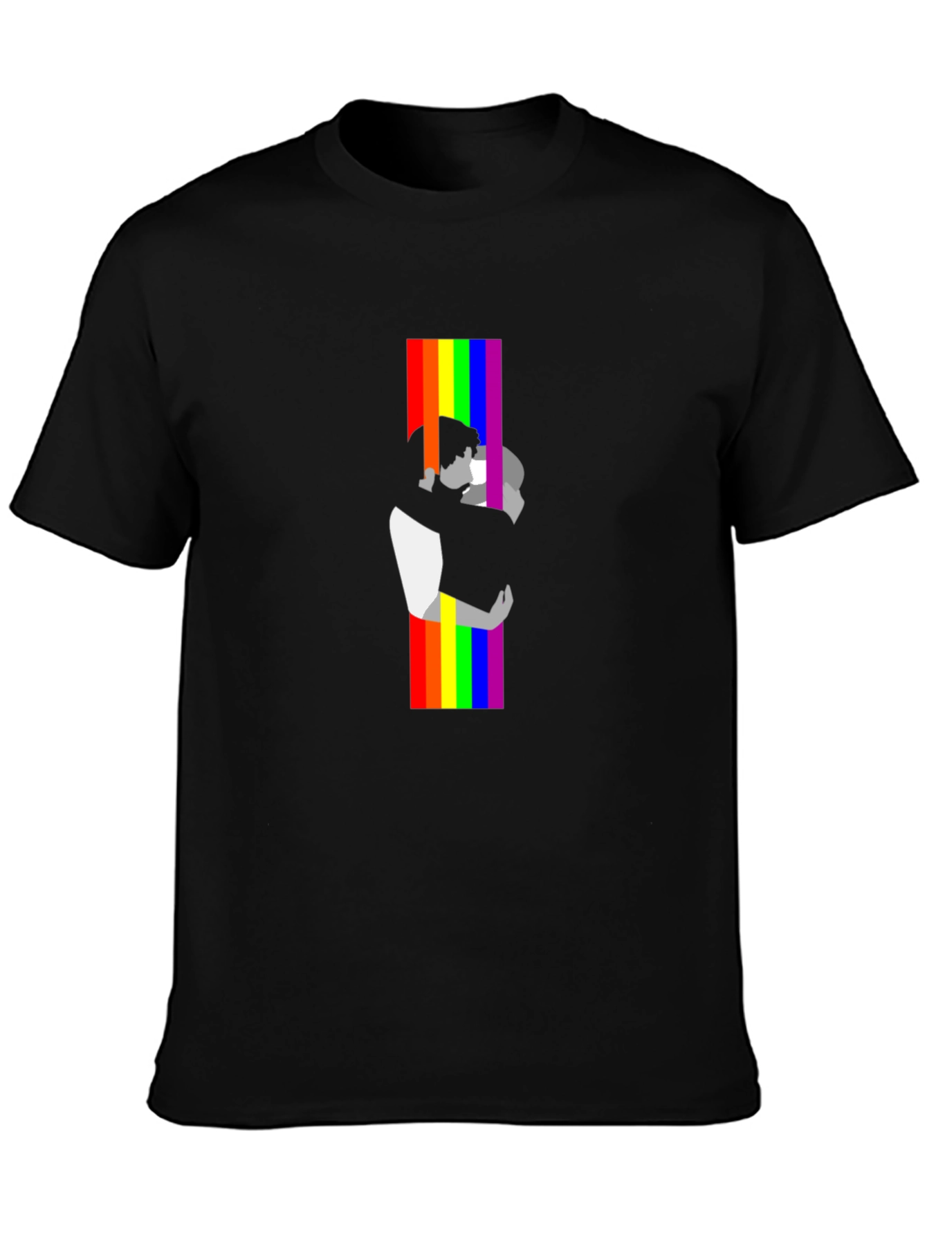 Pride Love Graphic T-Shirt - Black