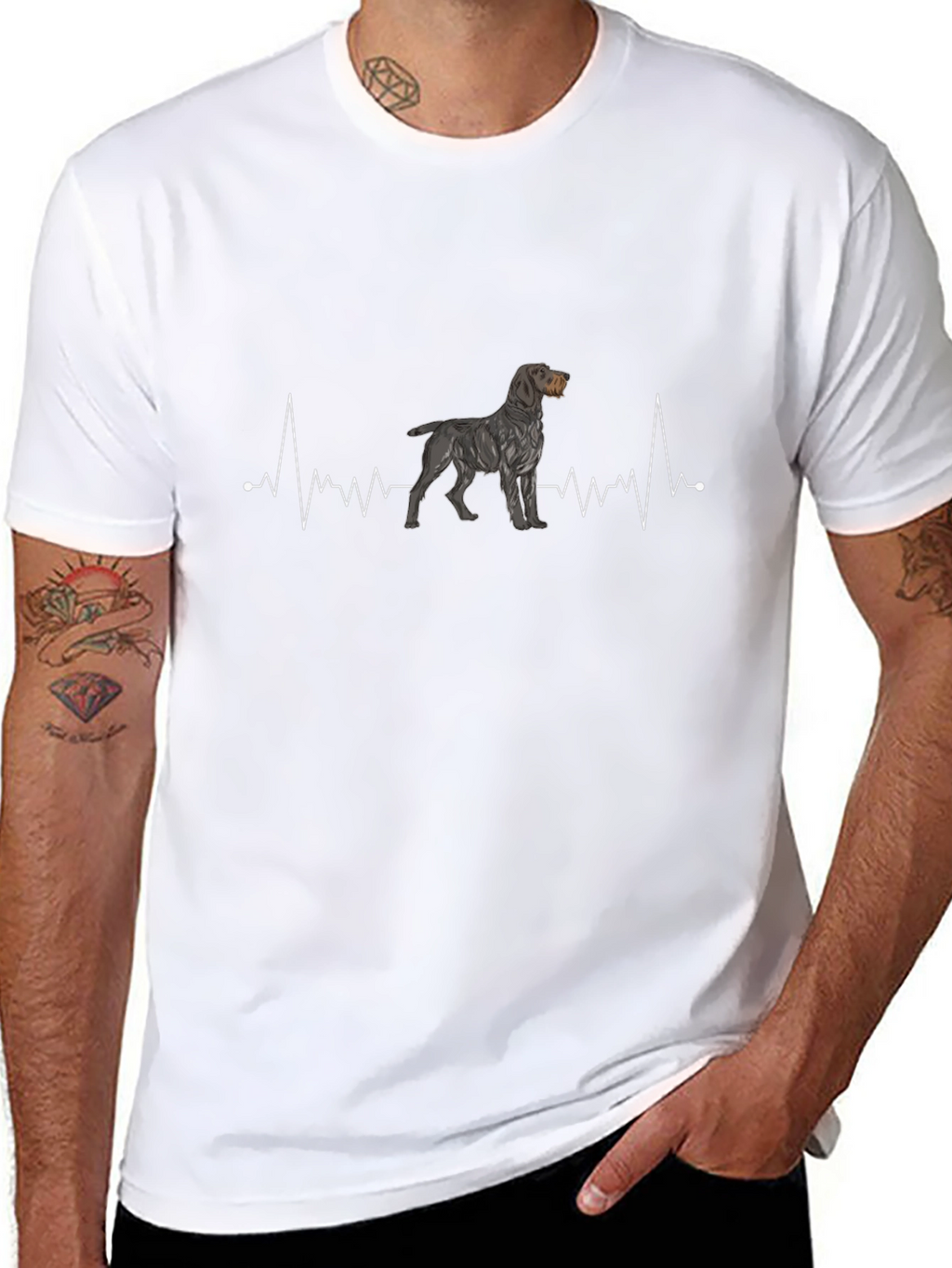 Dog Breed Heartbeat T-Shirt