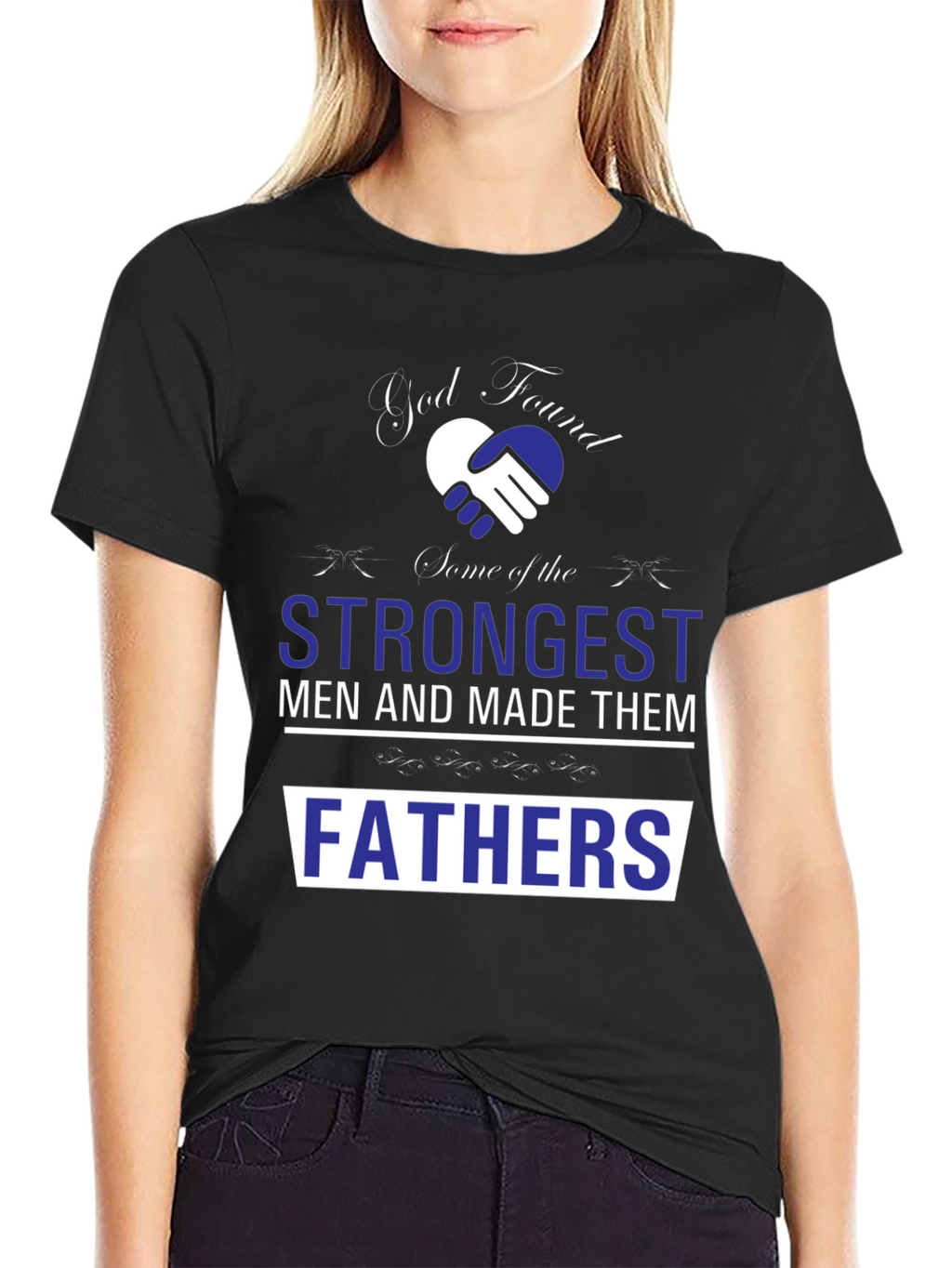 Strongest Fathers T-Shirt - Fathers Day Gift
