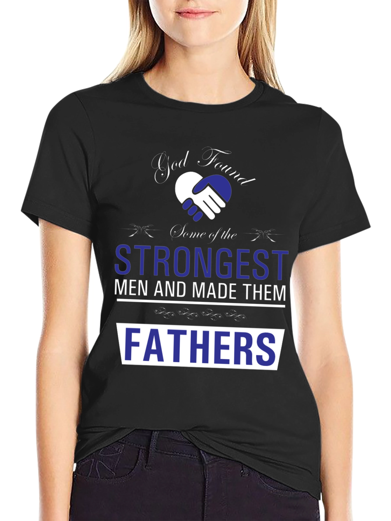 Strongest Fathers T-Shirt - Fathers Day Gift