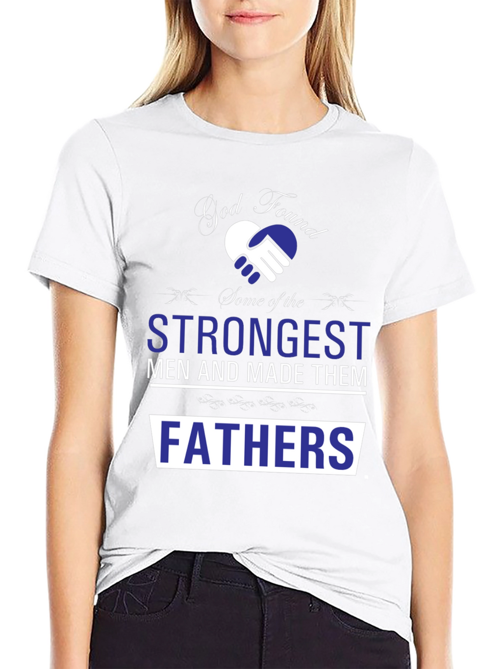 Strongest Fathers T-Shirt - Fathers Day Gift