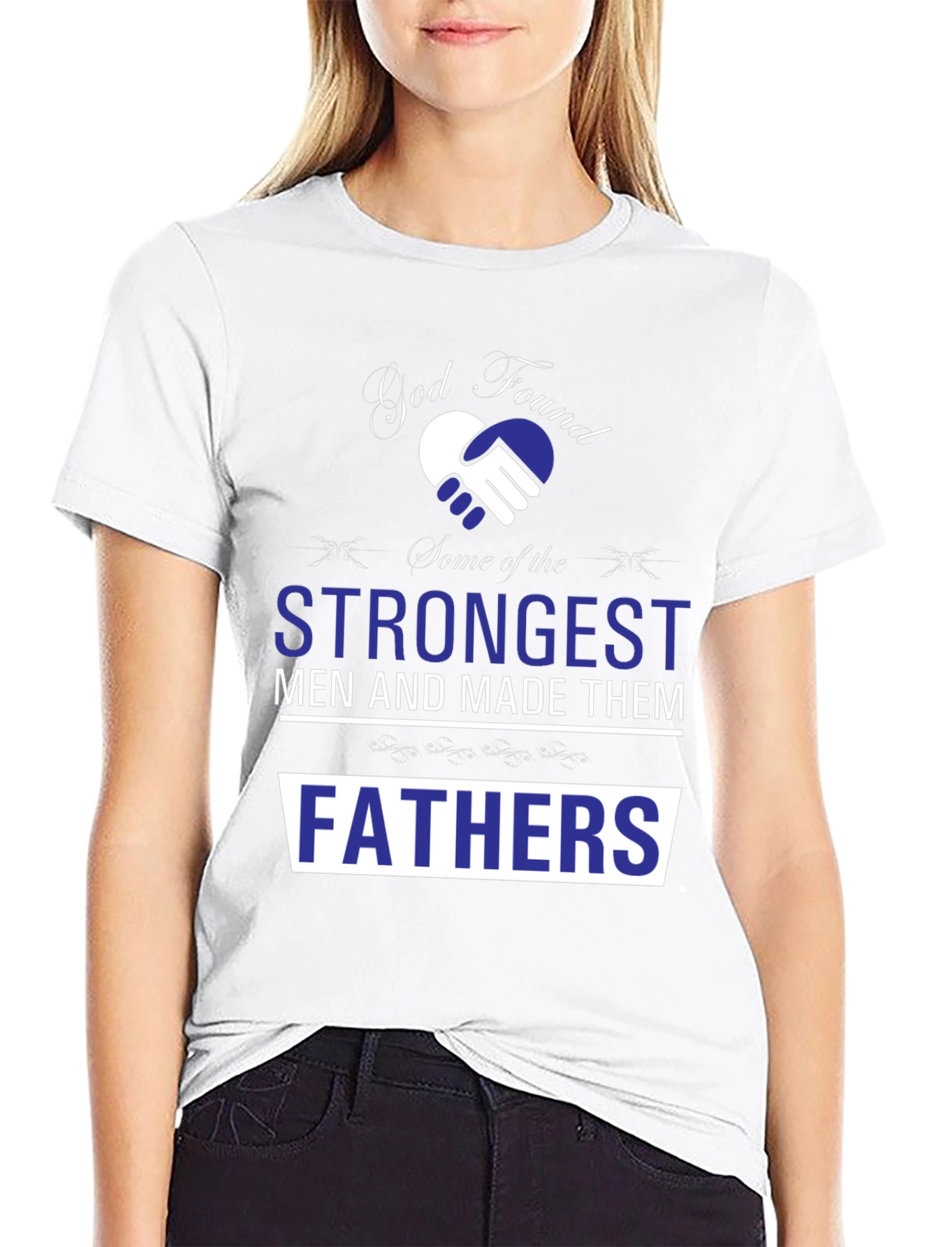 Strongest Fathers T-Shirt - Fathers Day Gift