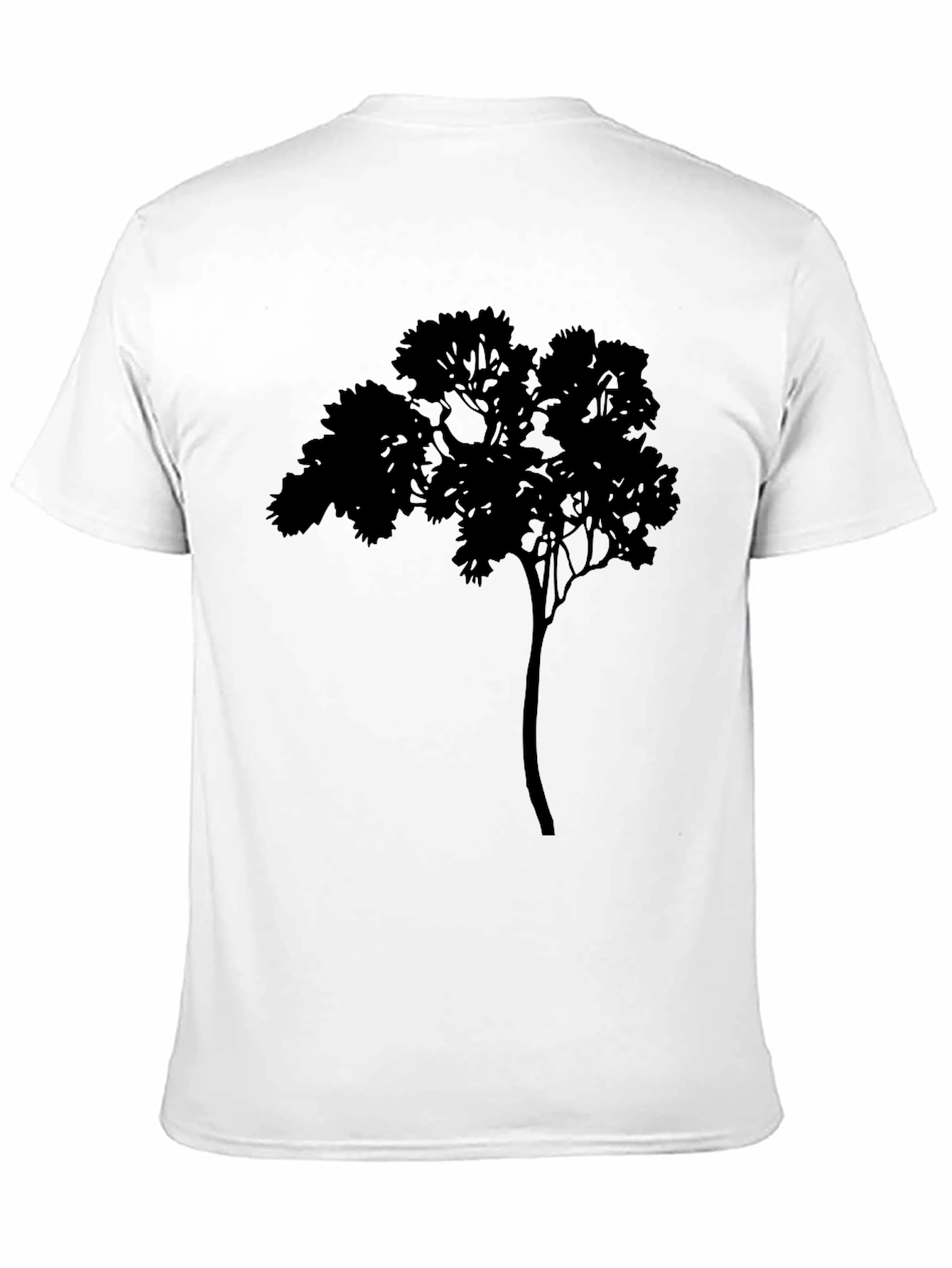 Black Tree Silhouette Graphic Tee - Mens