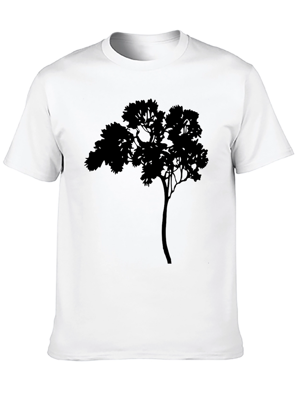 Black Tree Silhouette Graphic Tee - Mens