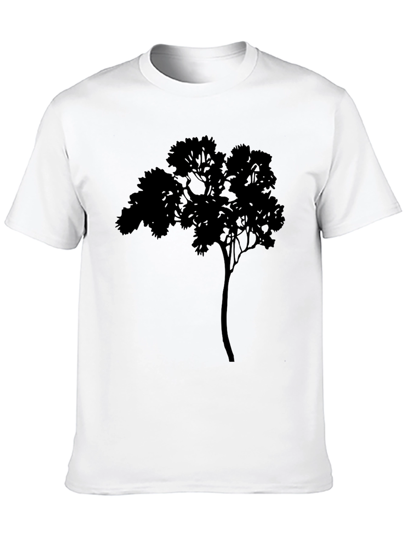 Black Tree Silhouette Graphic Tee - Mens