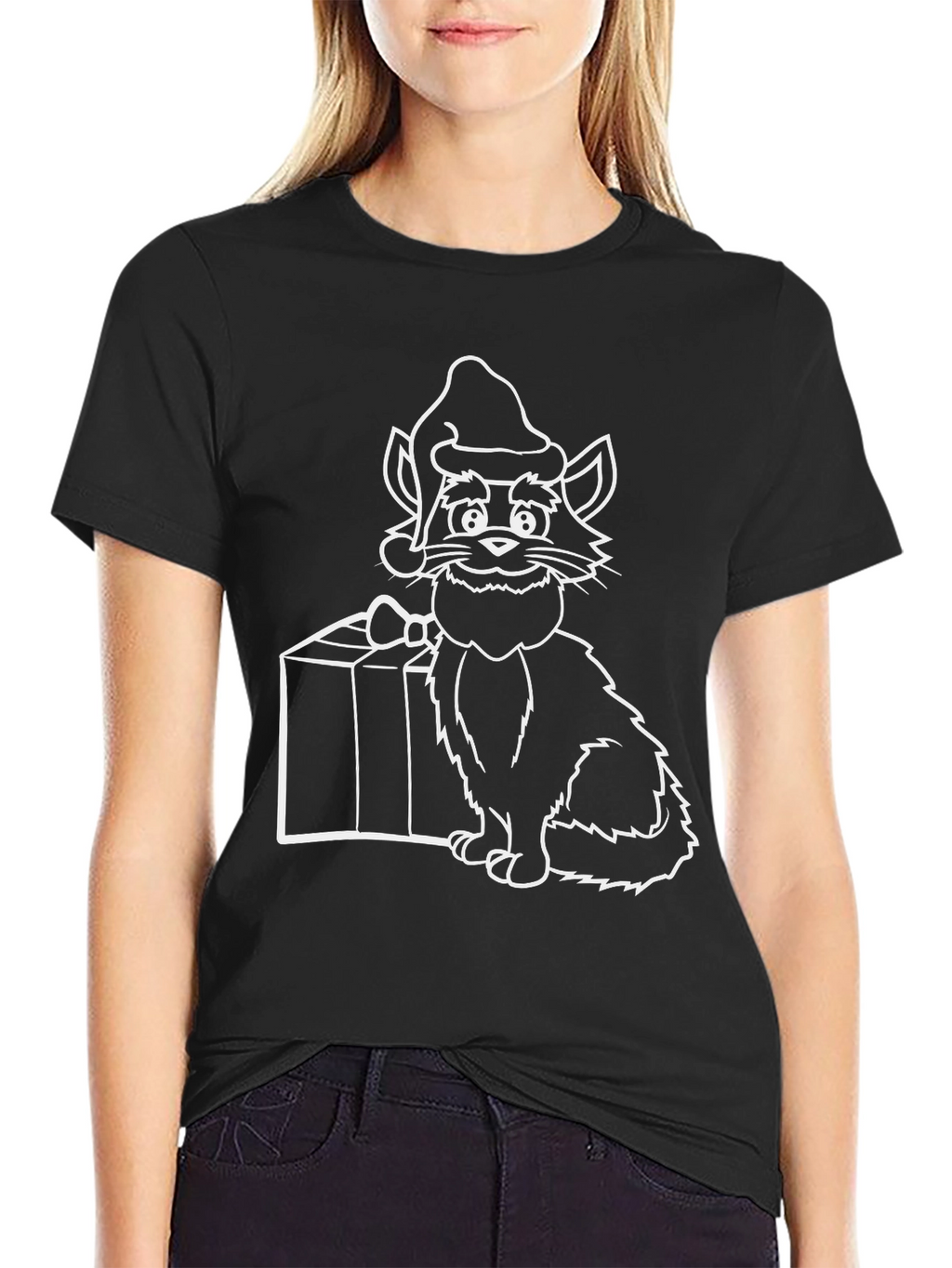 Festive Cat T-Shirt