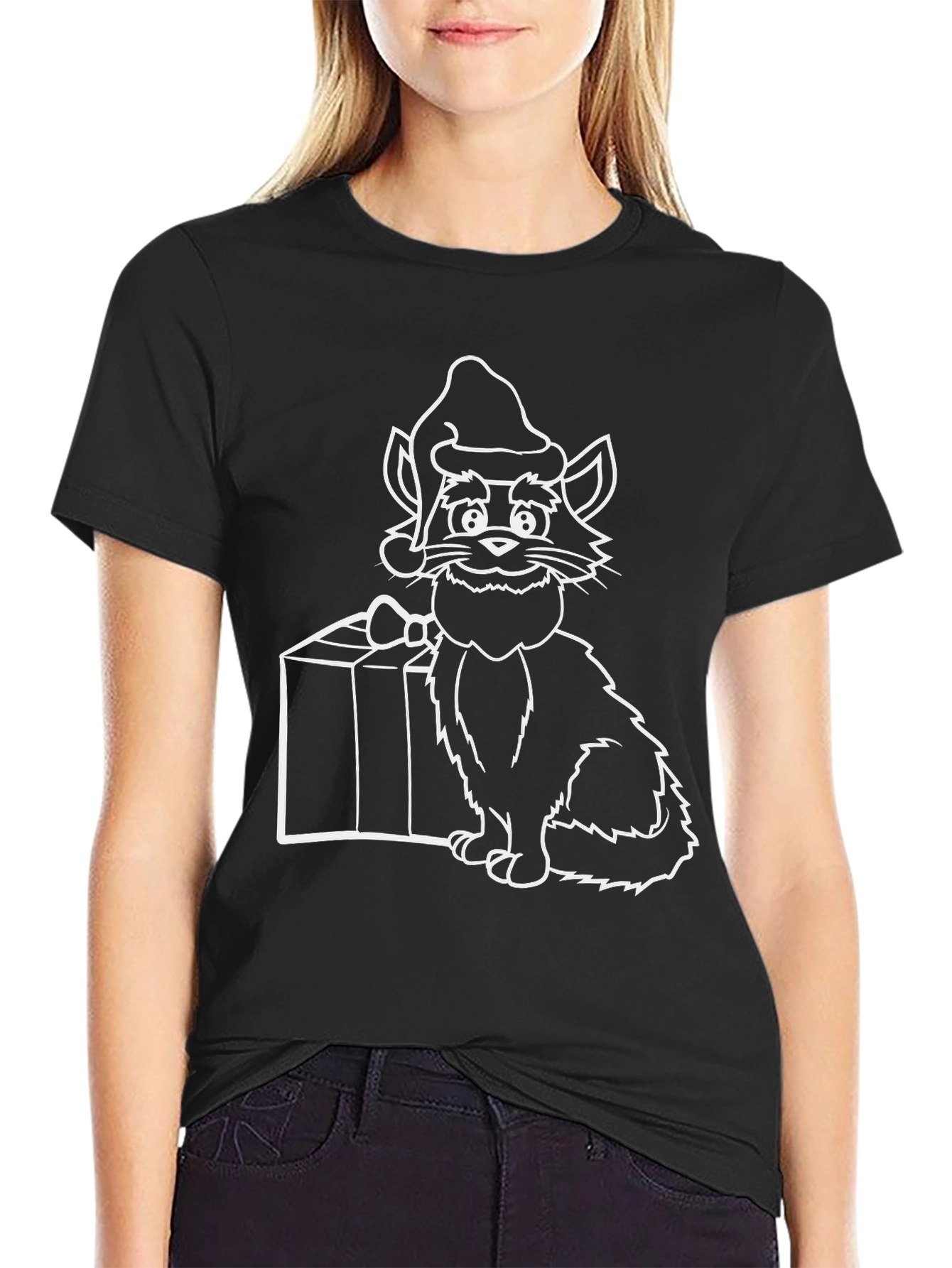 Festive Cat T-Shirt