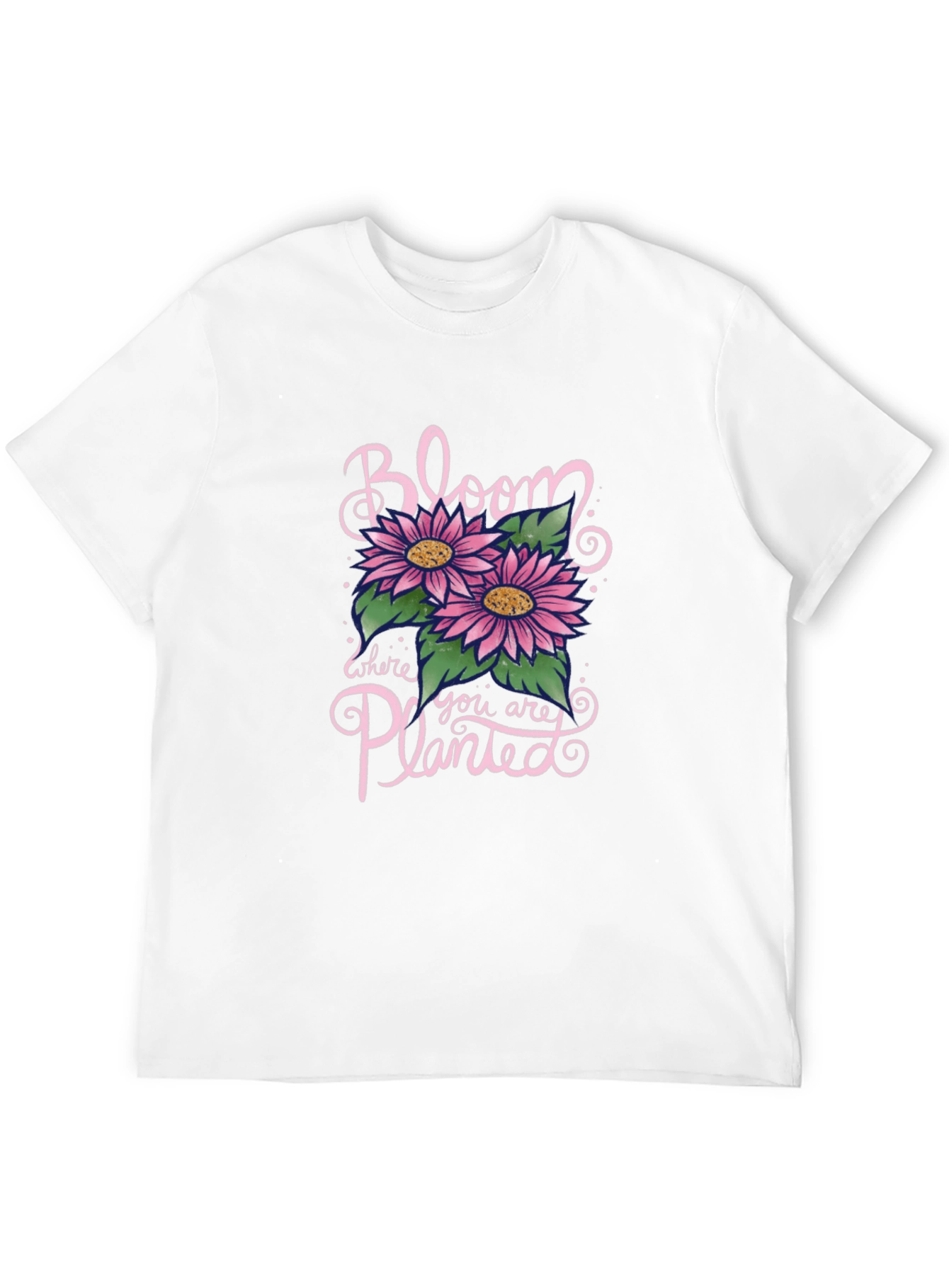 Bloom Where You Are Planted Graphic T-Shirt