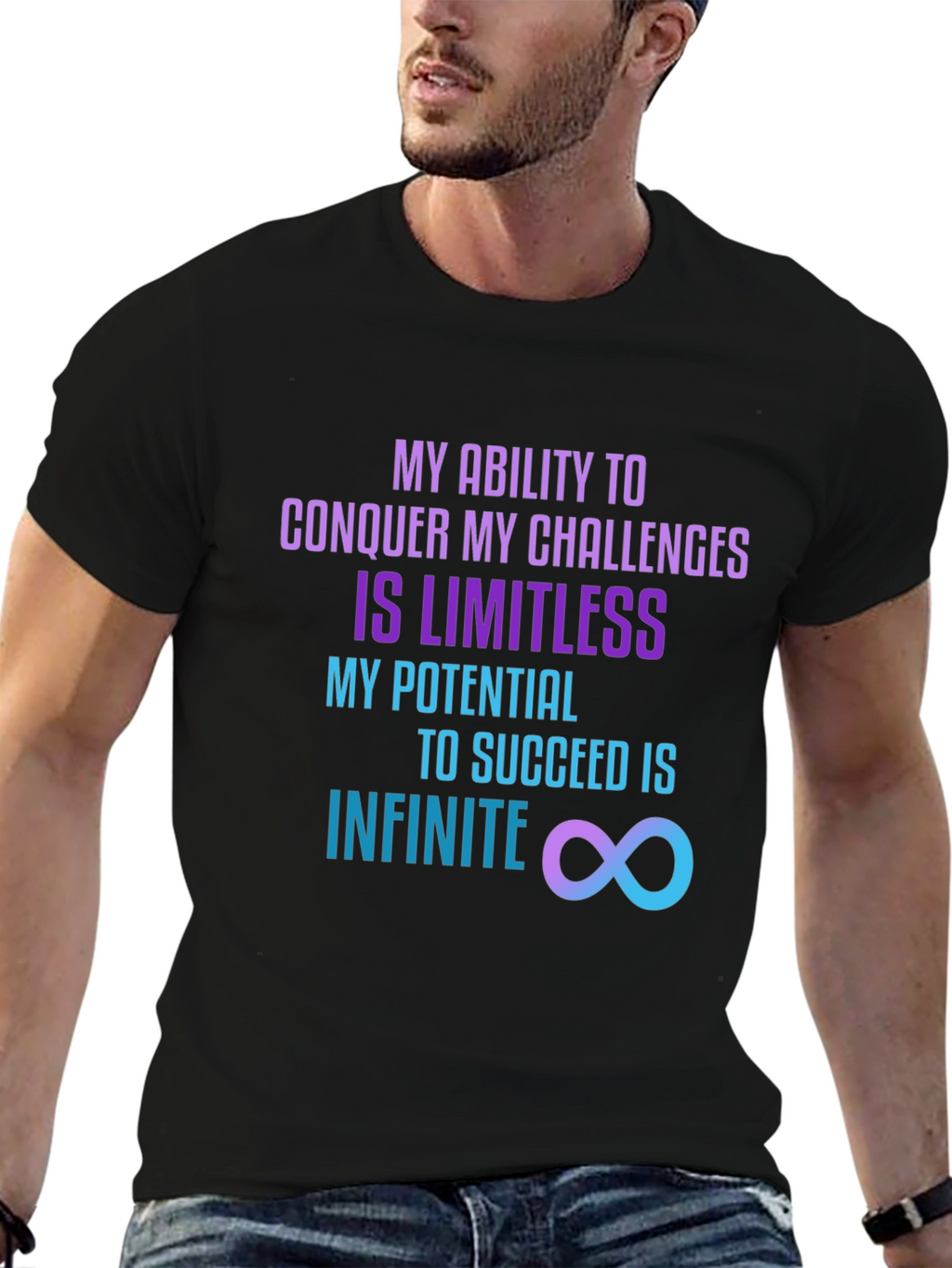Limitless Potential Graphic Tee - Positive Affirmation