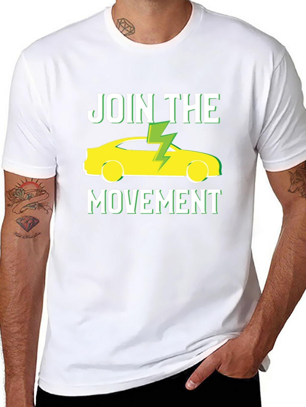 Join the Movement Electric Car Graphic Tee