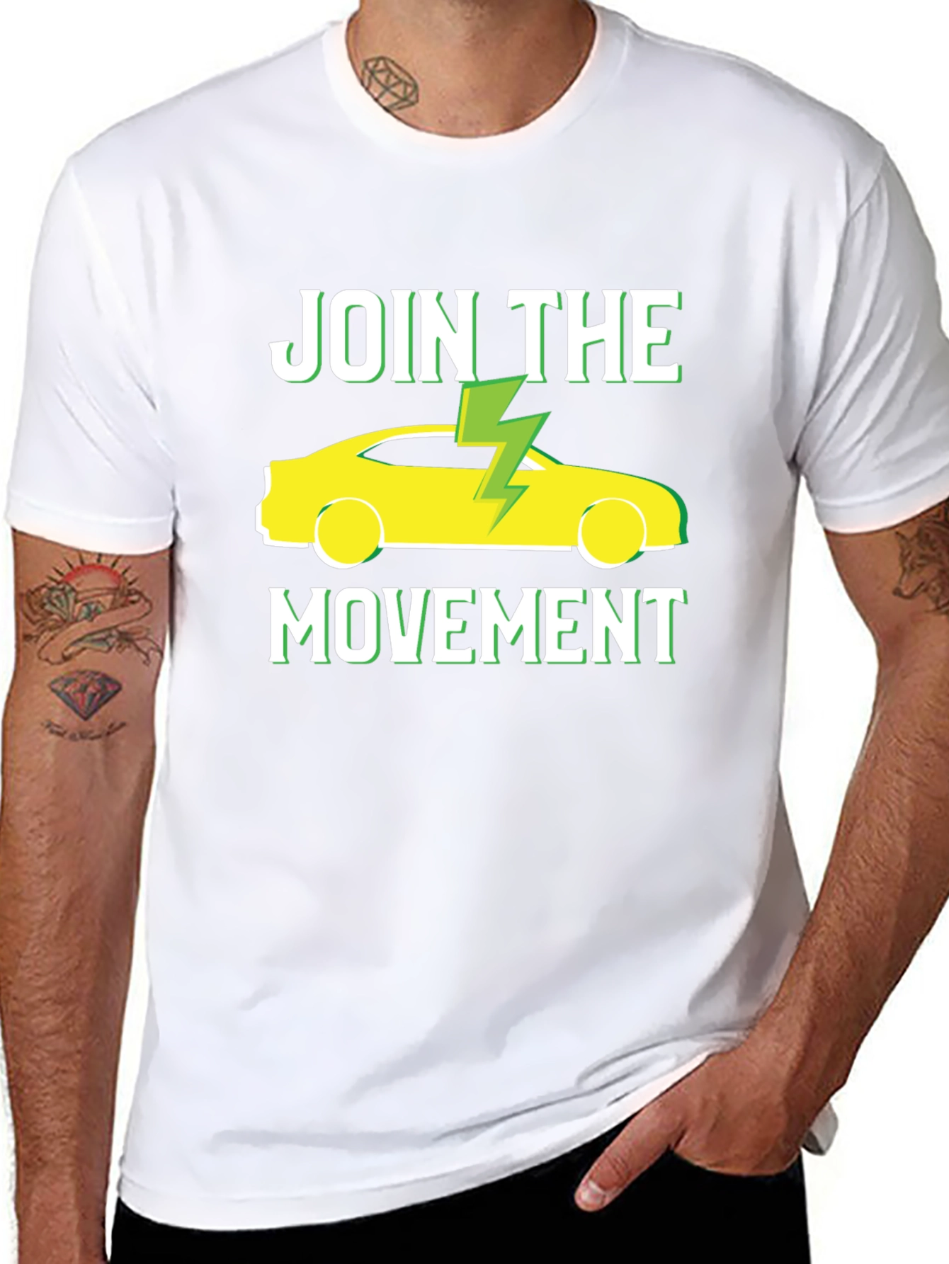 Join the Movement Electric Car Graphic Tee
