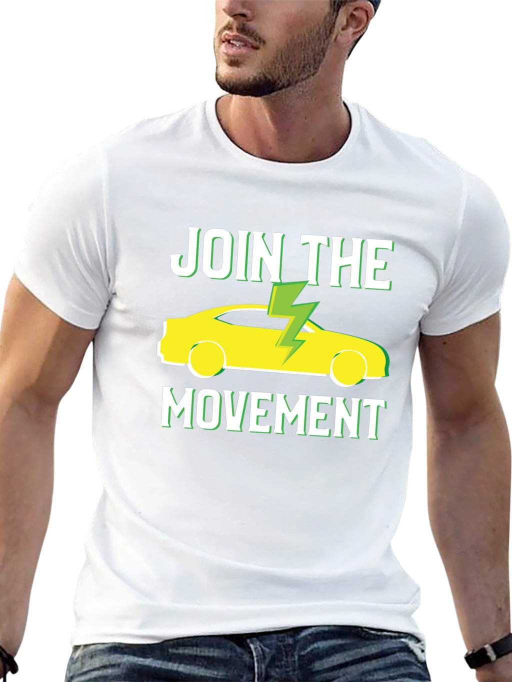 Join the Movement Electric Car Graphic Tee