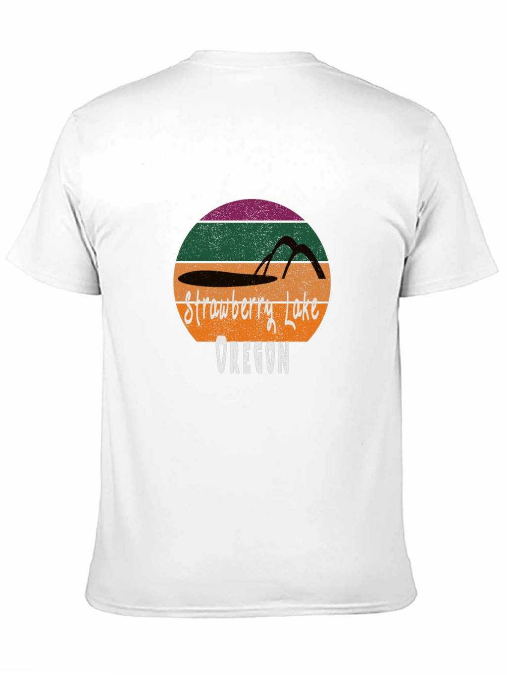 Strawberry Lake Oregon Retro T-Shirt