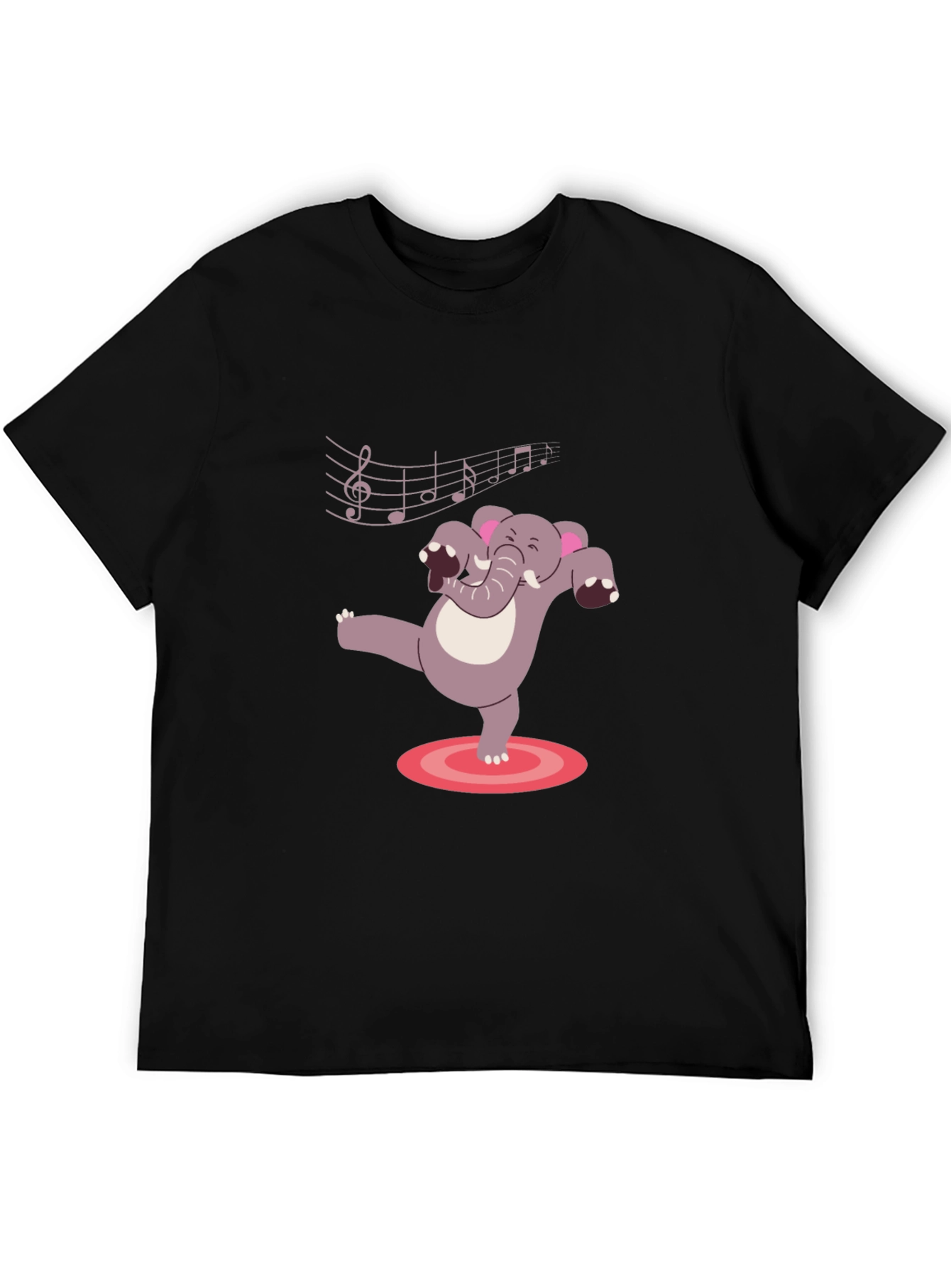 Dancing Elephant Music T-Shirt