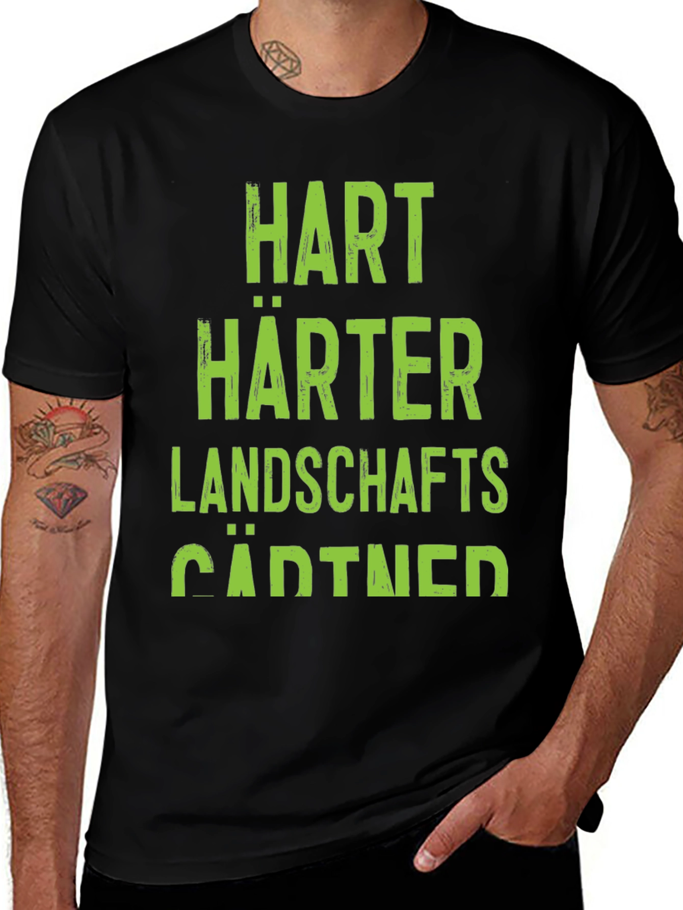 Hart Harter Landschaftsgärtner T-Shirt