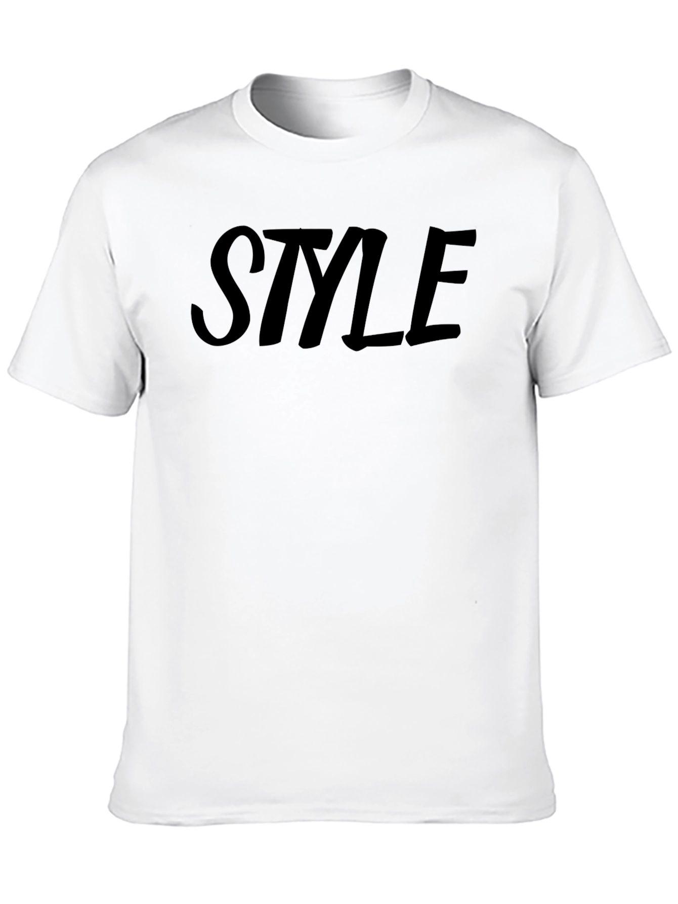 Stylish Black Style Graphic Tee - Everyday Comfort