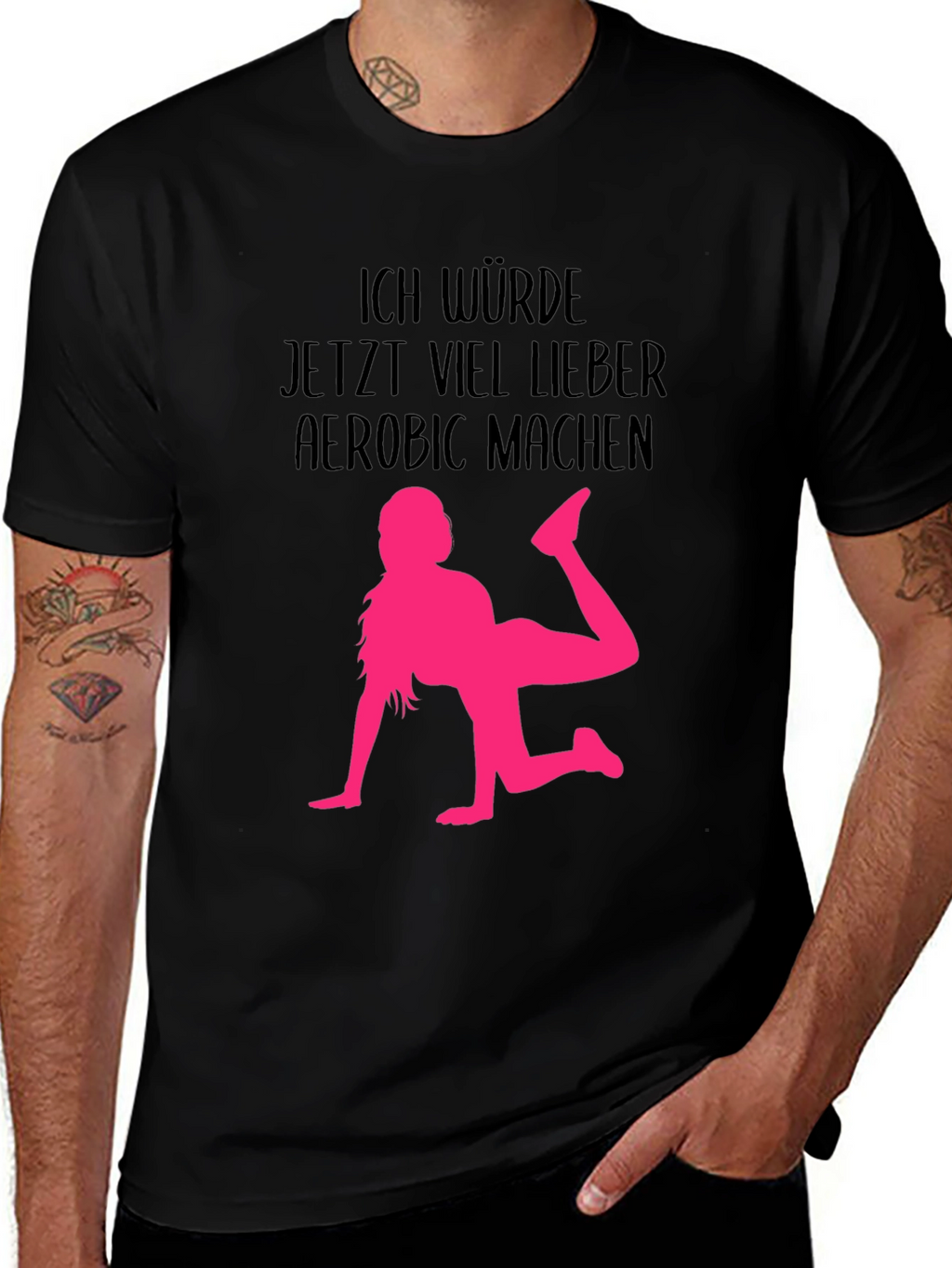 Aerobic Lover Tee - Funny Workout T-Shirt