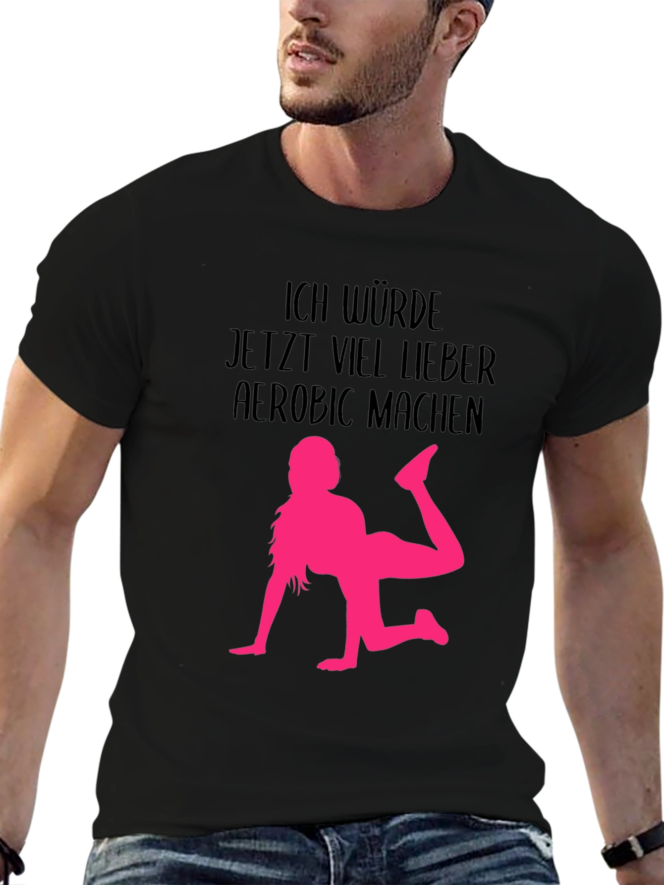 Aerobic Lover Tee - Funny Workout T-Shirt