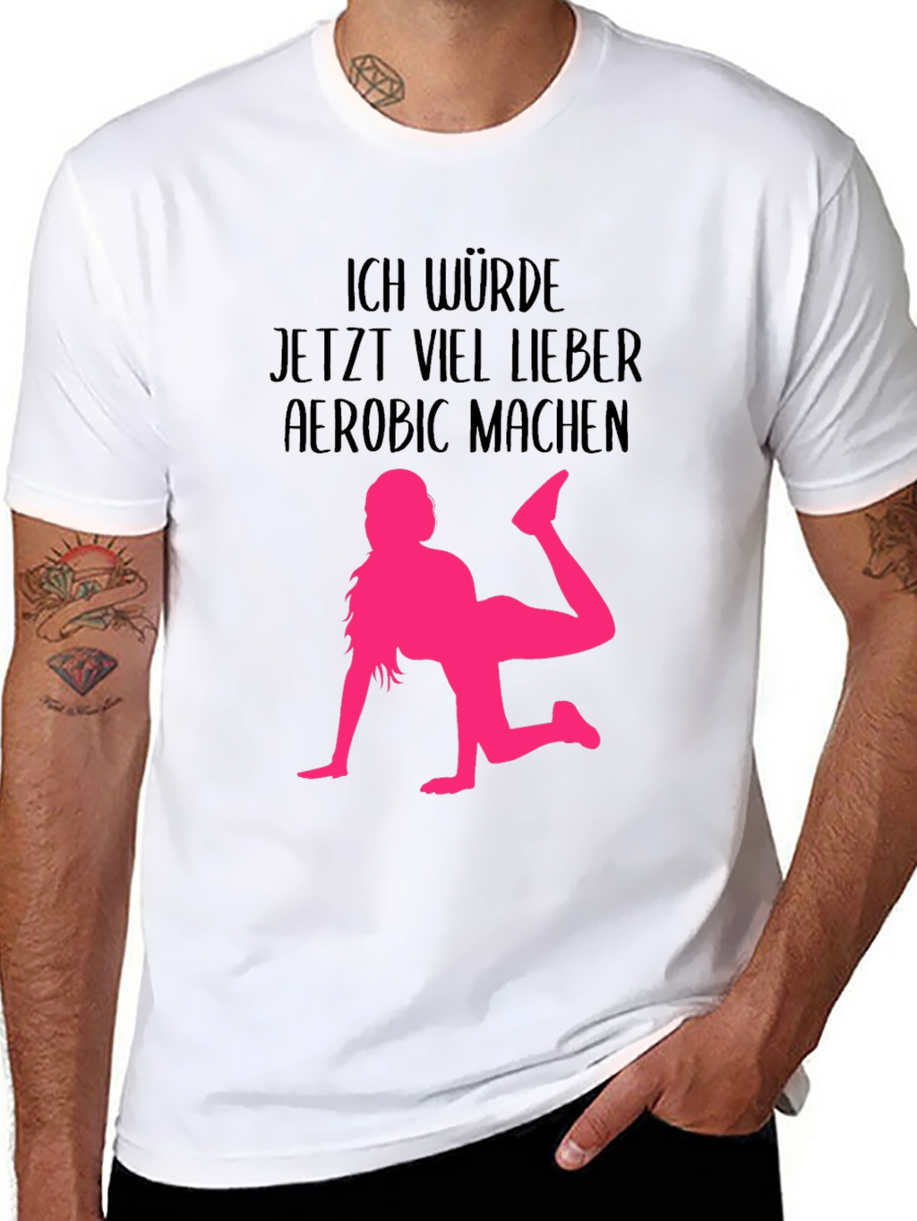 Aerobic Lover Tee - Funny Workout T-Shirt