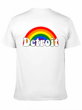 Detroit Rainbow Pride T-Shirt - Black