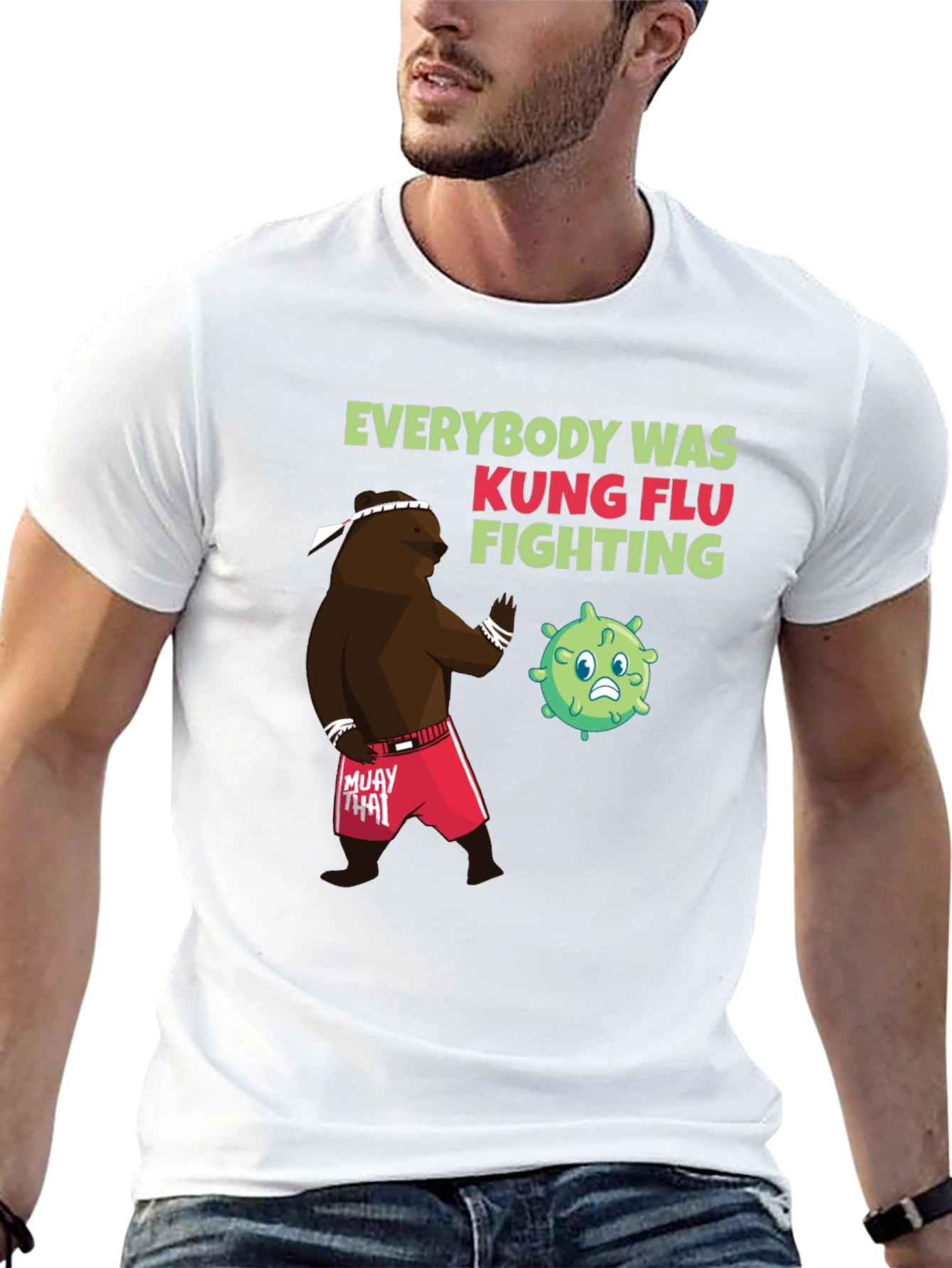 Kung Flu Fighting Graphic Tee