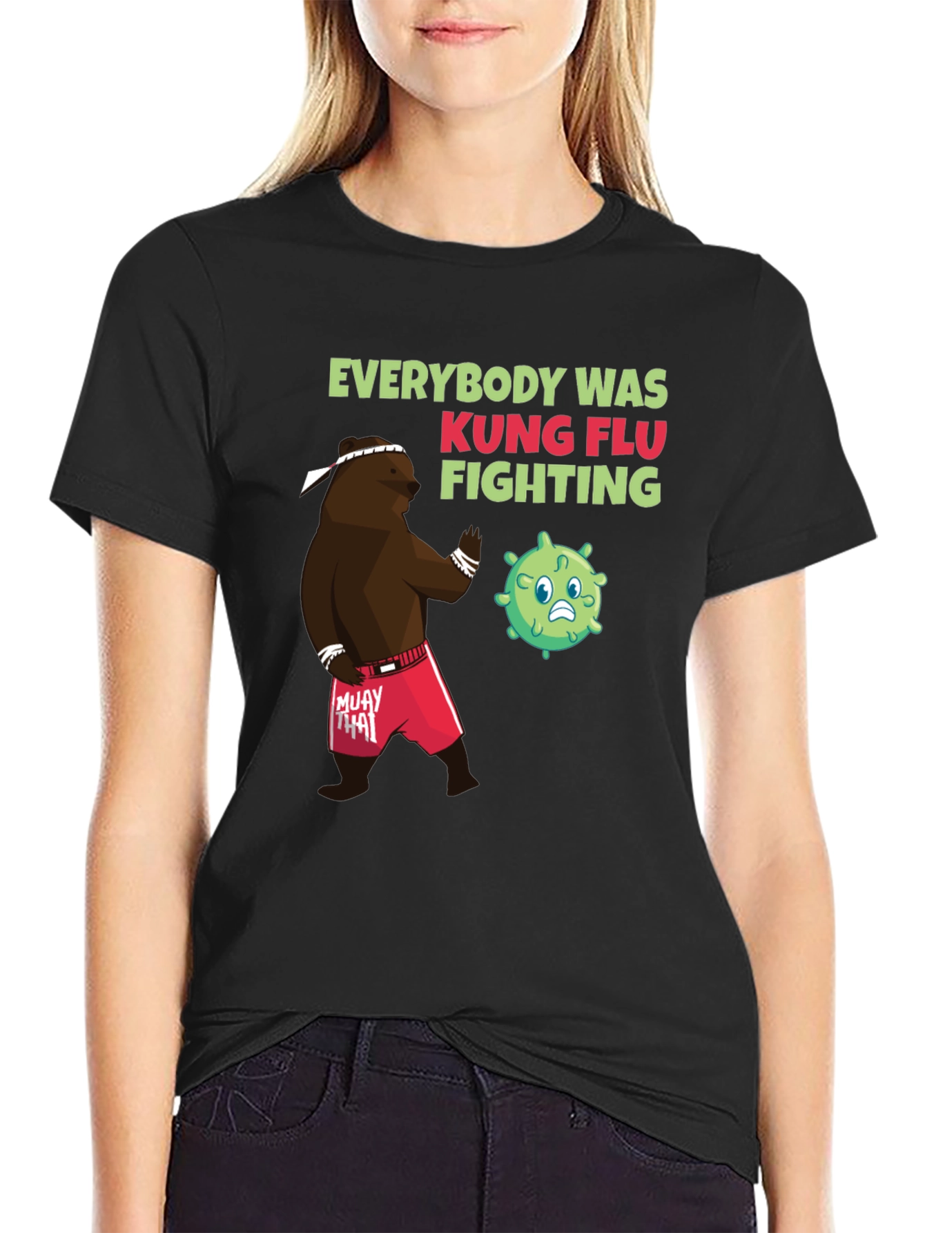 Kung Flu Fighting Graphic Tee