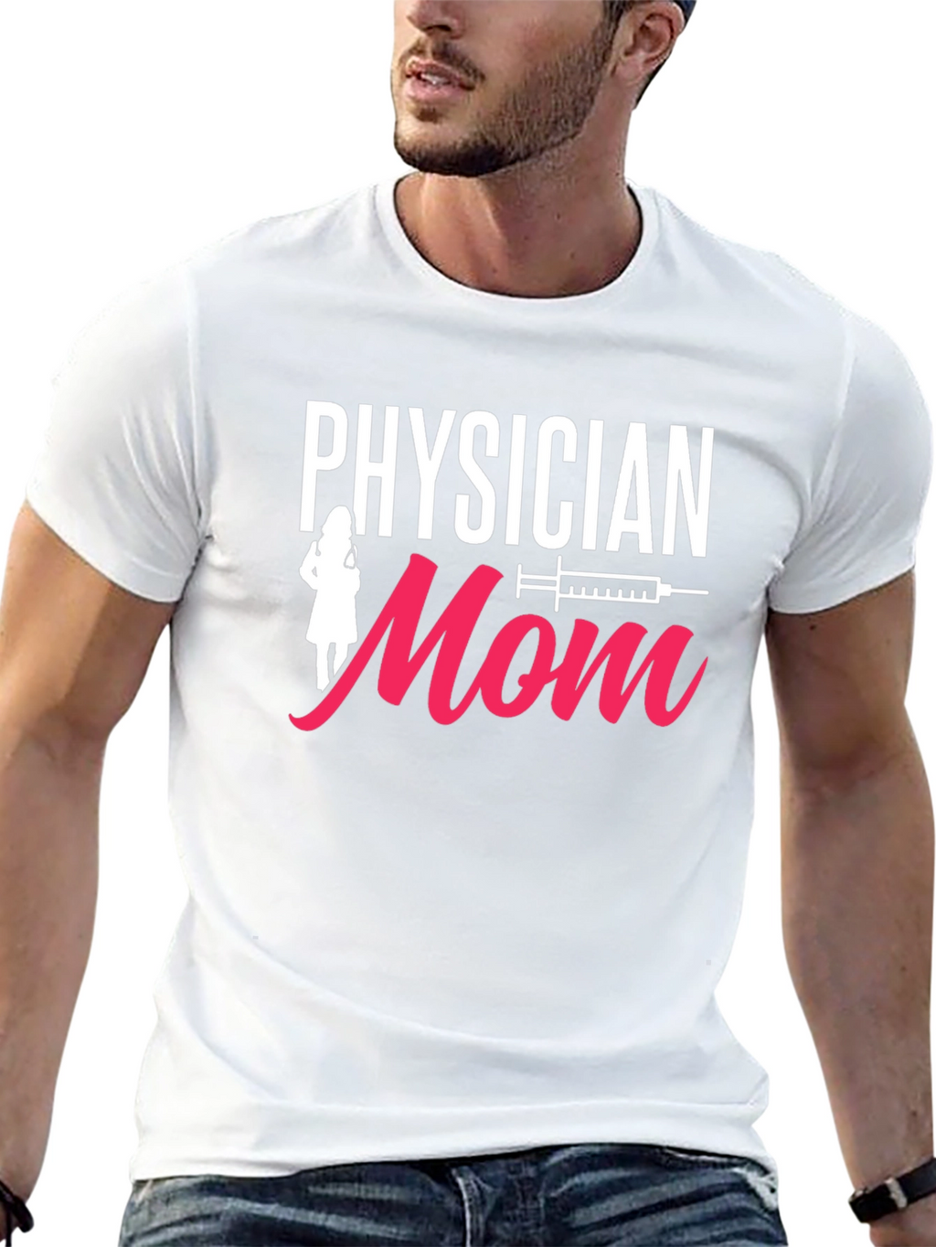 Physician Mom T-Shirt - Doctor Nurse Medical Gift