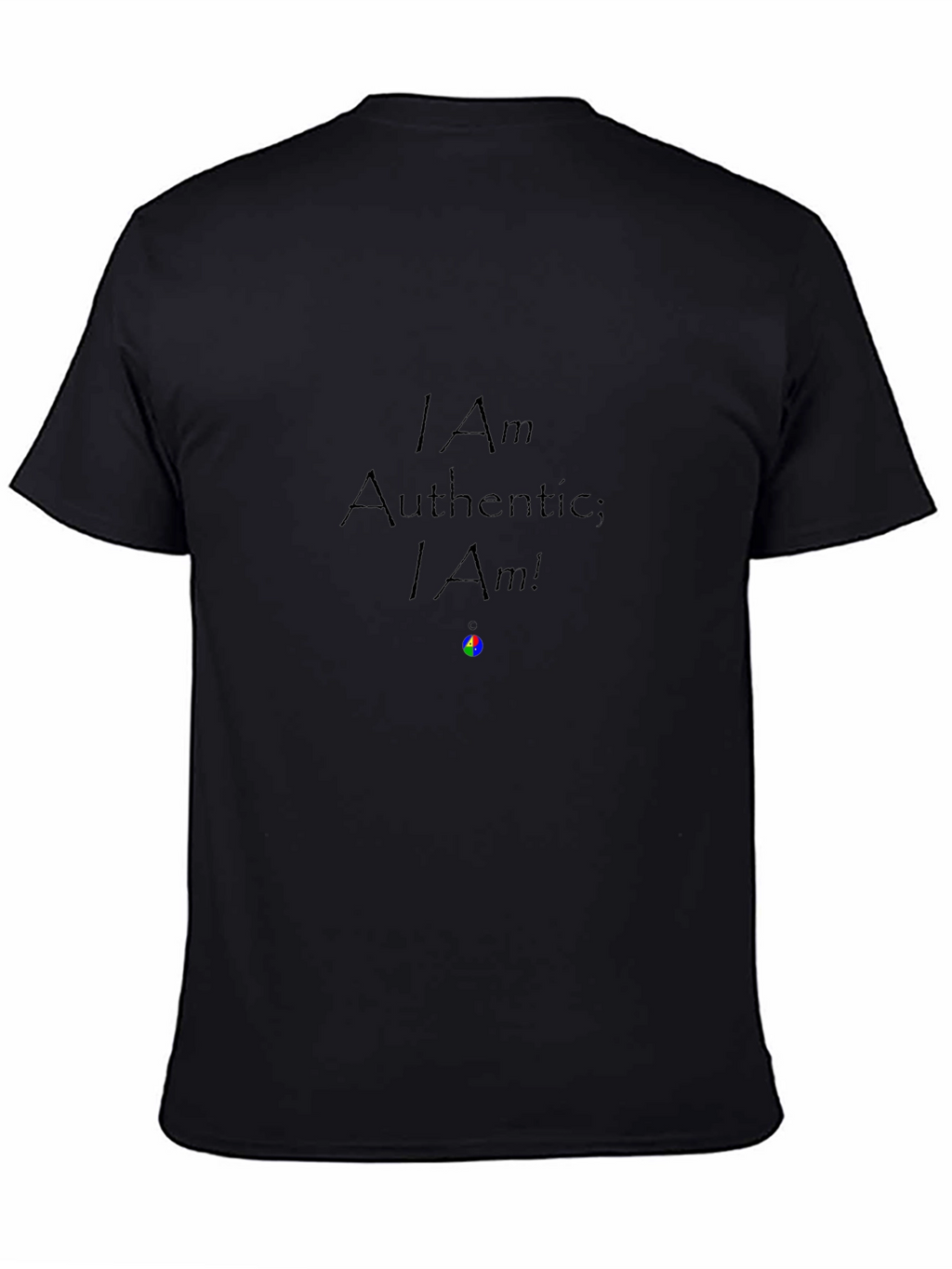 Authentic I Am T-Shirt - Black
