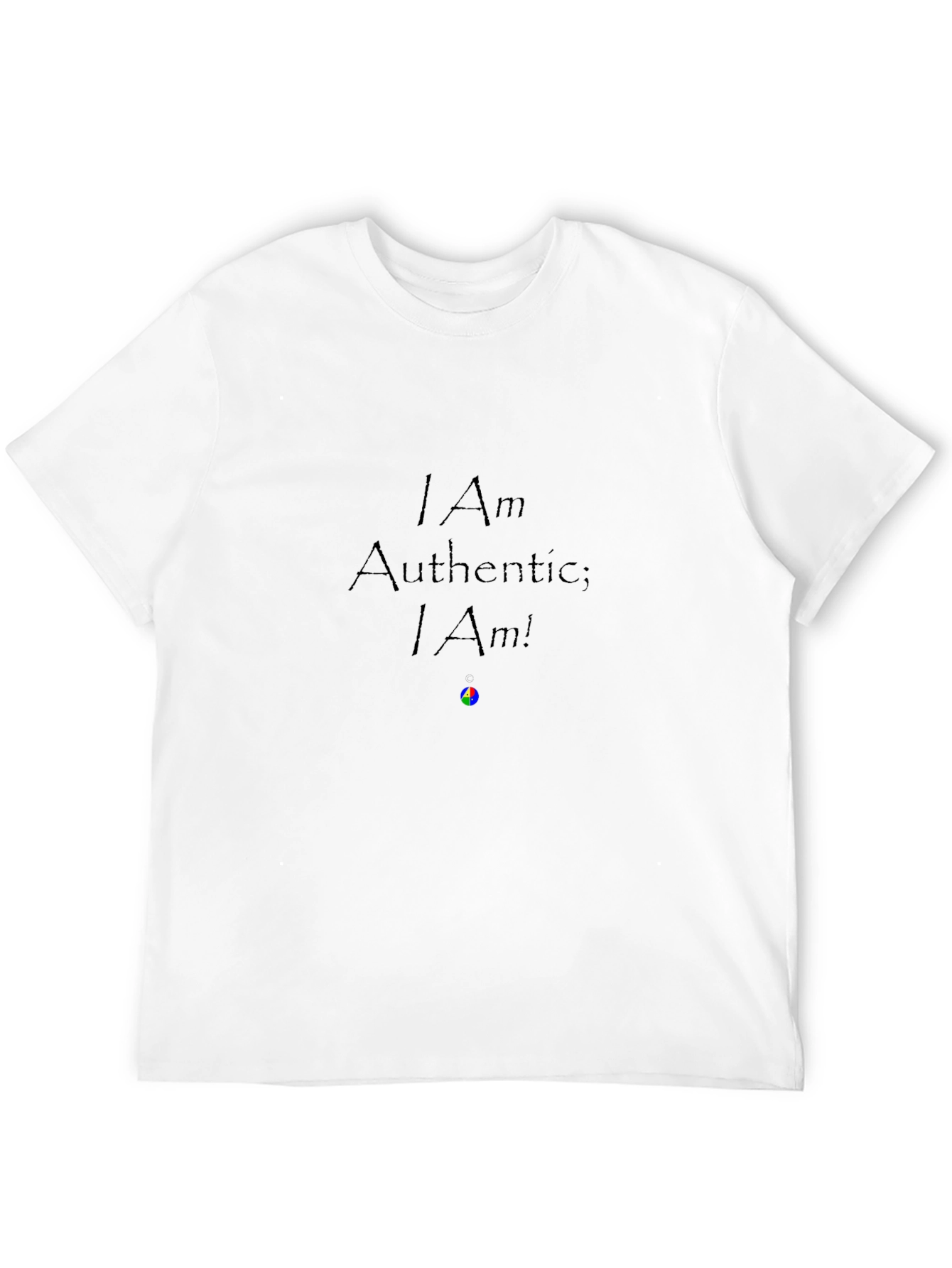 Authentic I Am T-Shirt - Black