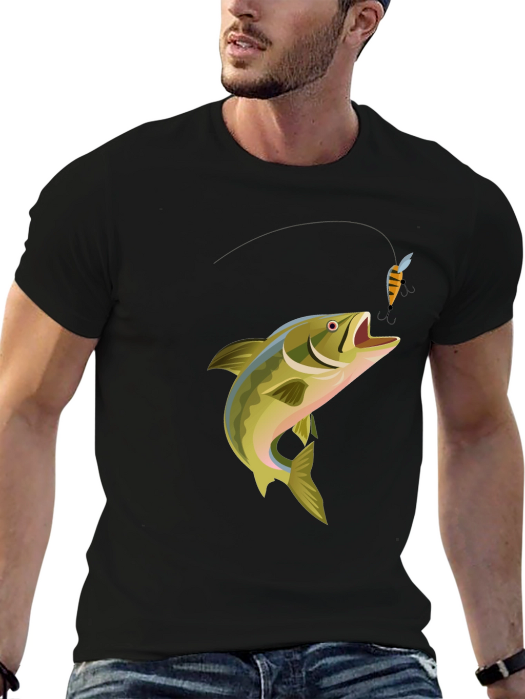Fishing Carrot Bait Tee - Catch of the Day!