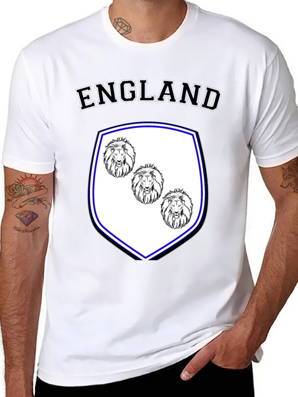 England Lion Crest T-Shirt