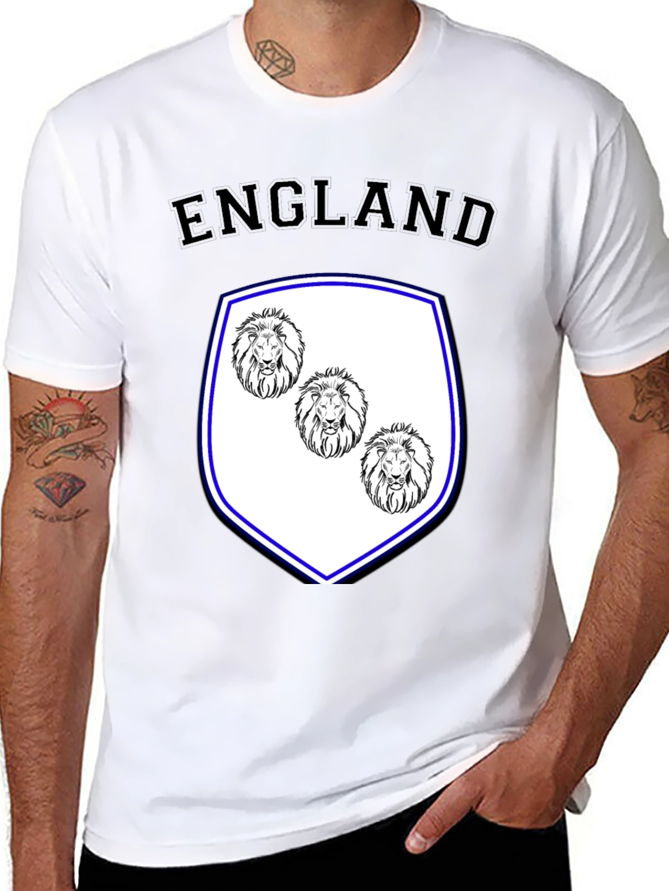 England Lion Crest T-Shirt