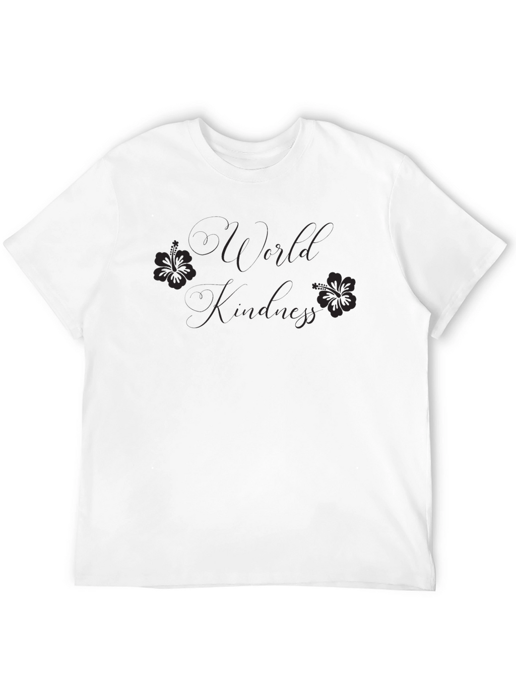 World Kindness Black T-Shirt