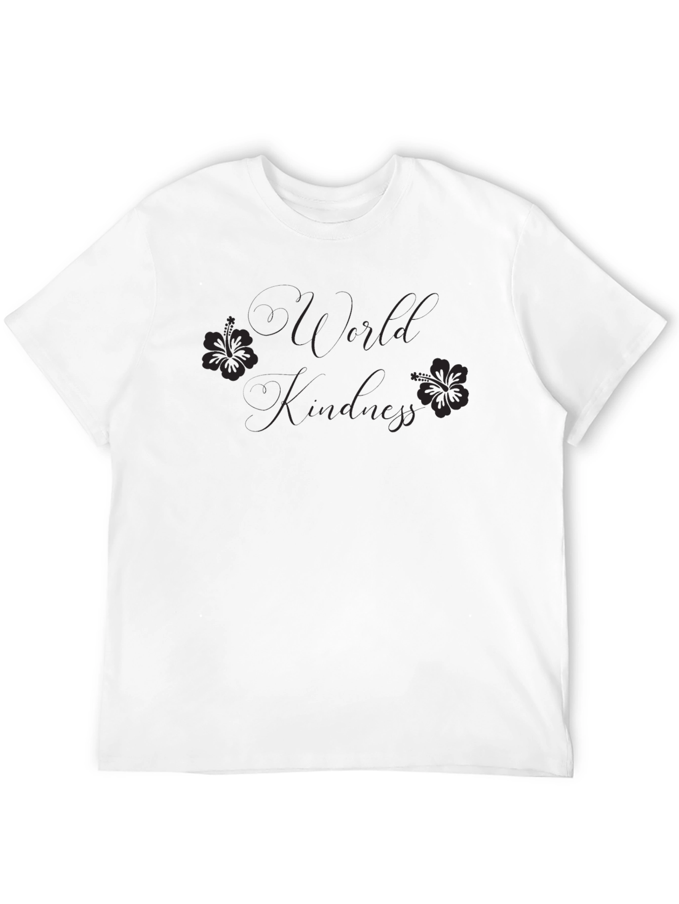 World Kindness Black T-Shirt