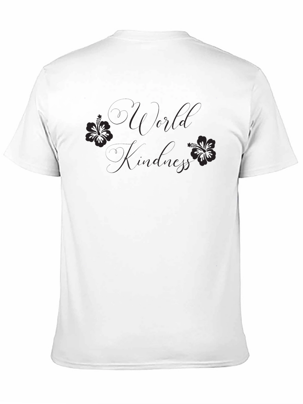 World Kindness Black T-Shirt