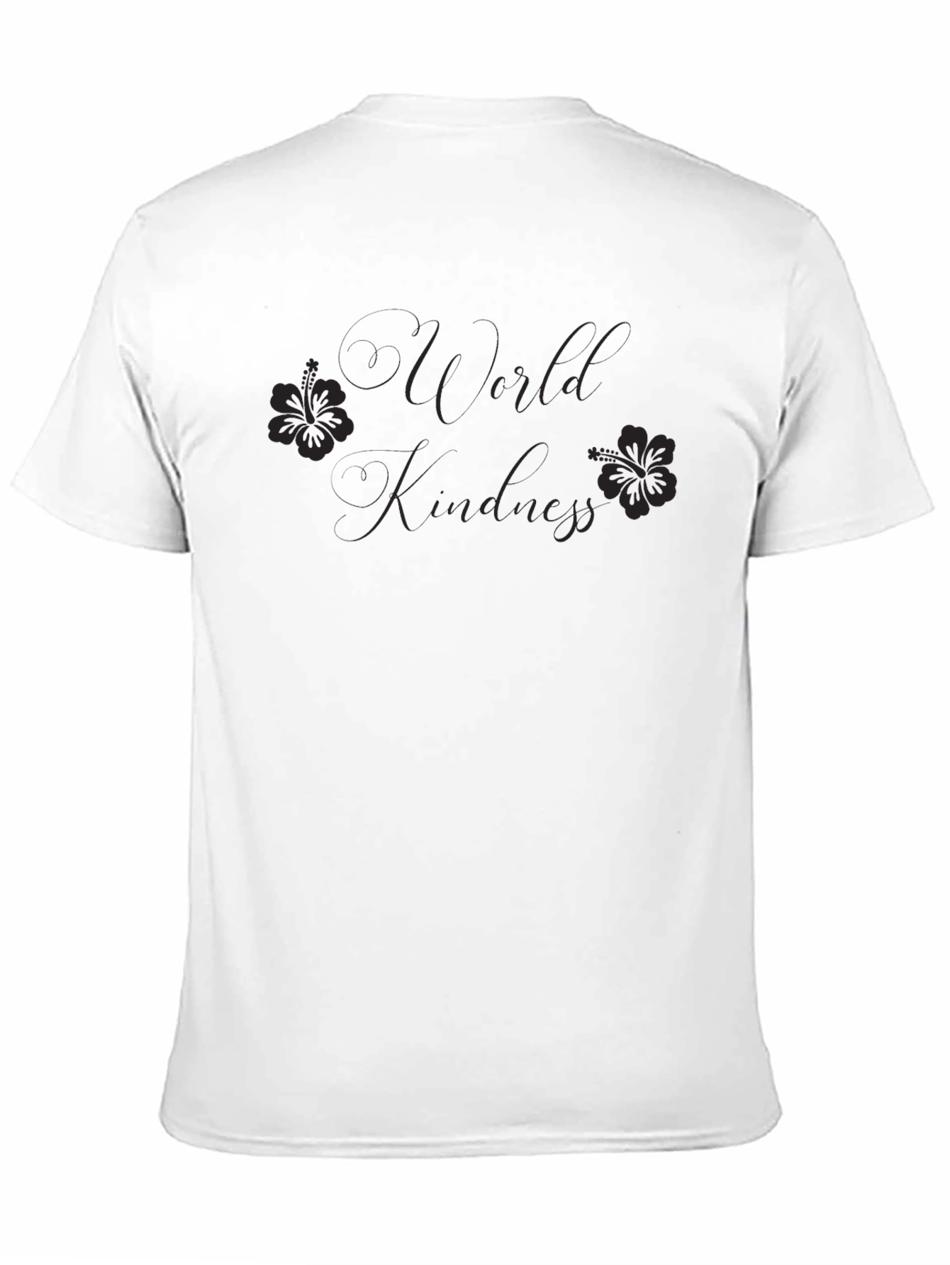 World Kindness Black T-Shirt