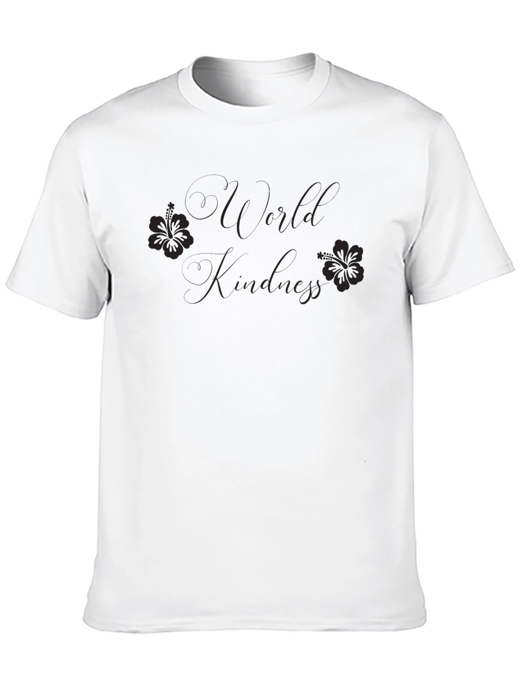 World Kindness Black T-Shirt
