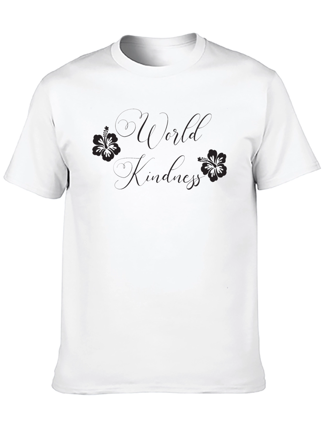 World Kindness Black T-Shirt