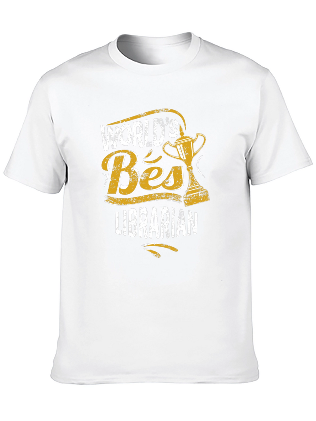 Worlds Best Librarian Black T-Shirt