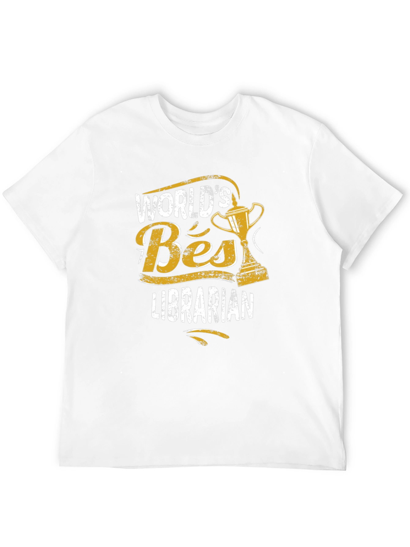 Worlds Best Librarian Black T-Shirt