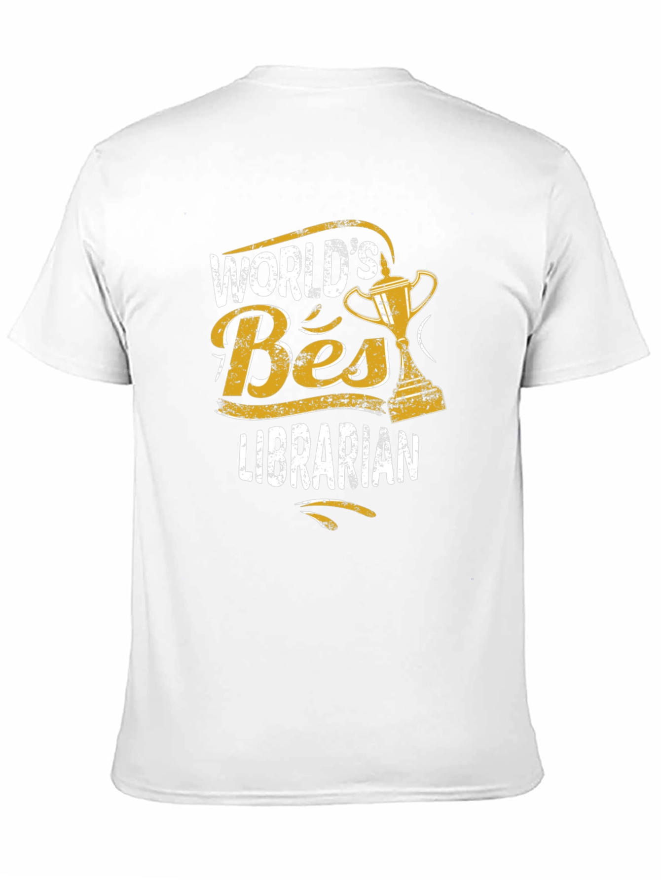 Worlds Best Librarian Black T-Shirt