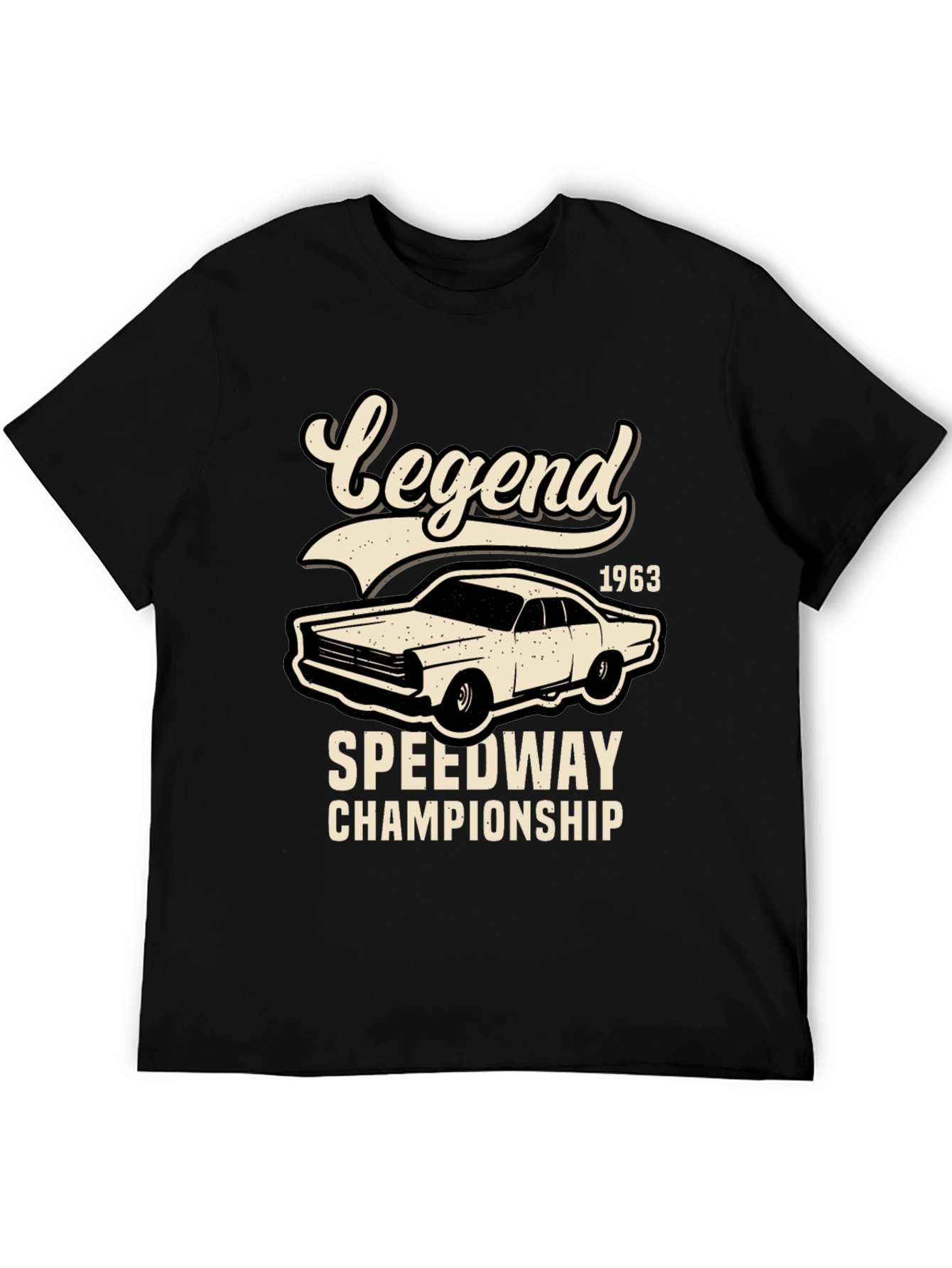 Legend 1963 Speedway Championship Black T-Shirt