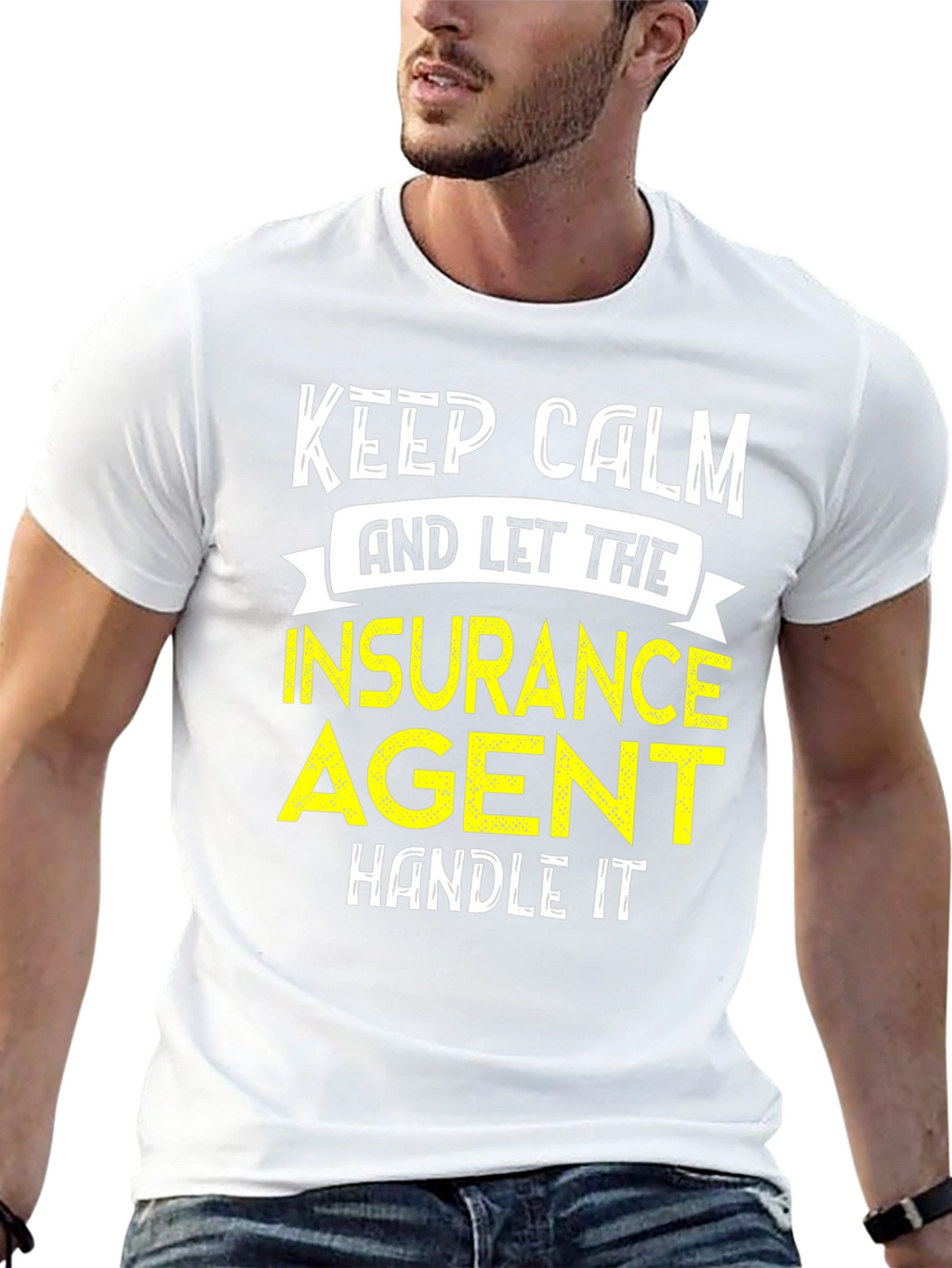 Keep Calm Insurance Agent T-Shirt