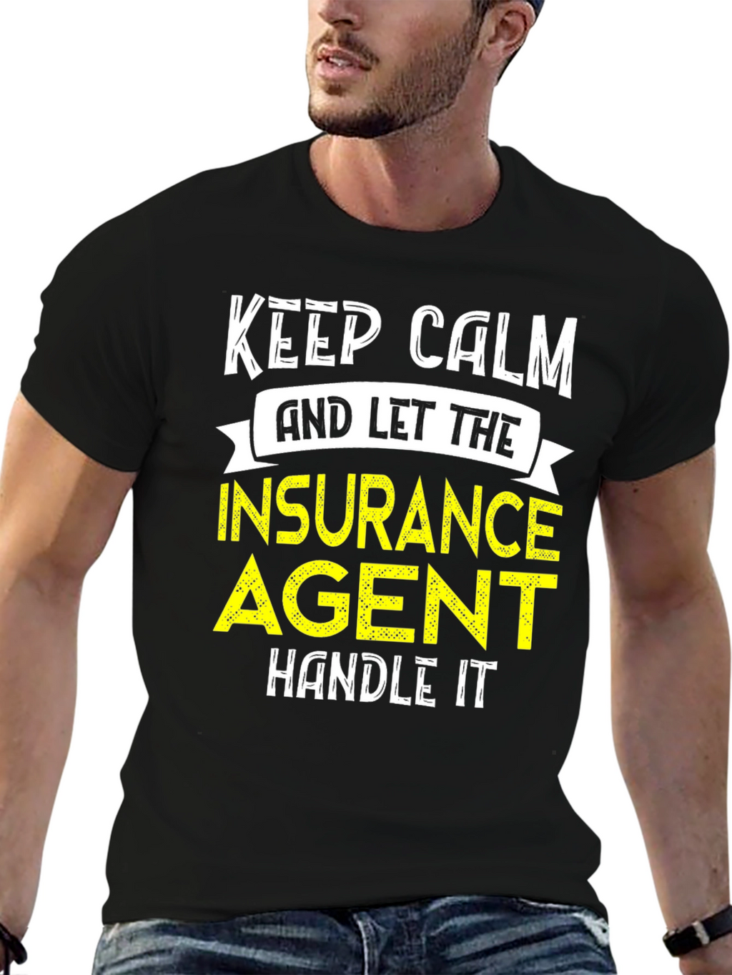 Keep Calm Insurance Agent T-Shirt