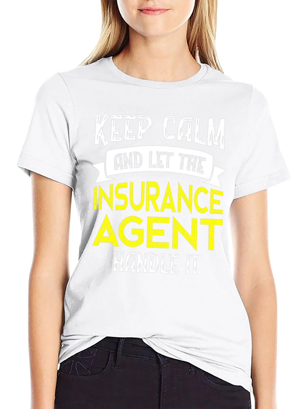 Keep Calm Insurance Agent T-Shirt