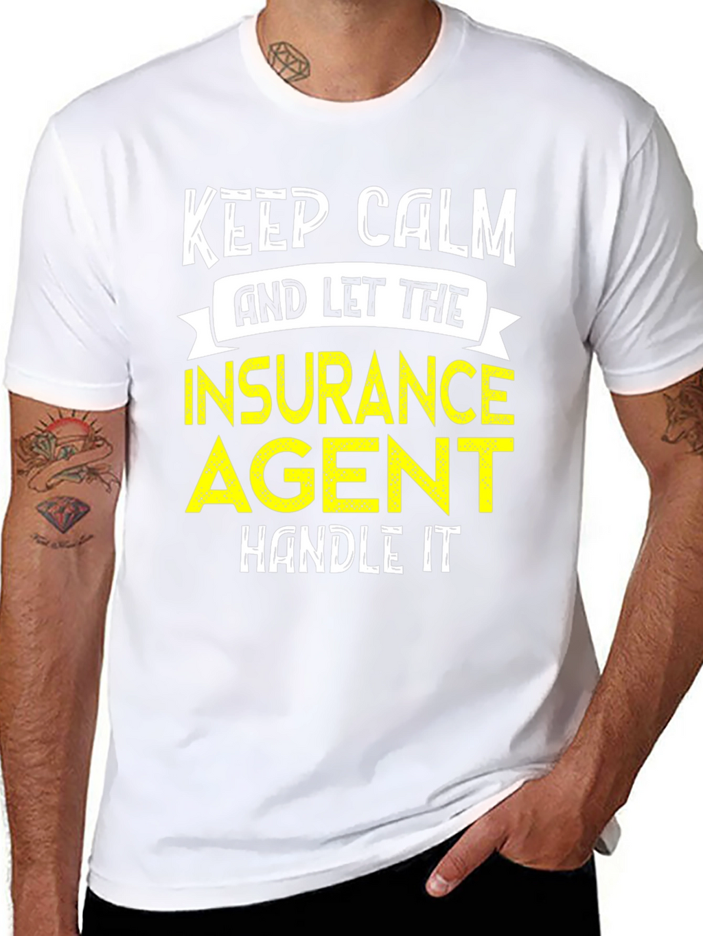 Keep Calm Insurance Agent T-Shirt