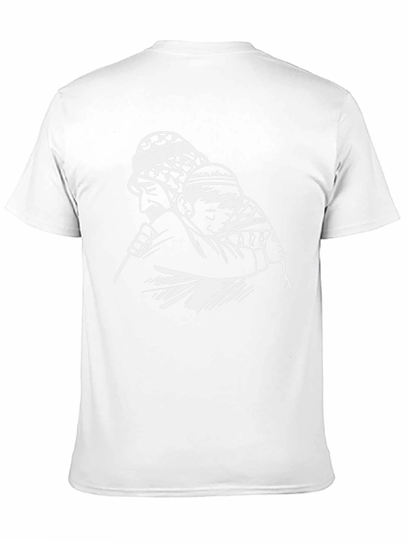 Touching T-Shirt: Grandfather & Child