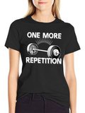 One More Repetition Graphic Tee