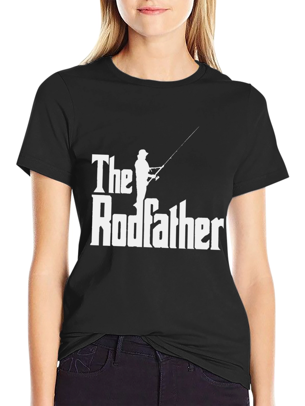 The Rodfather Fishing T-Shirt - Angler Humor Tee