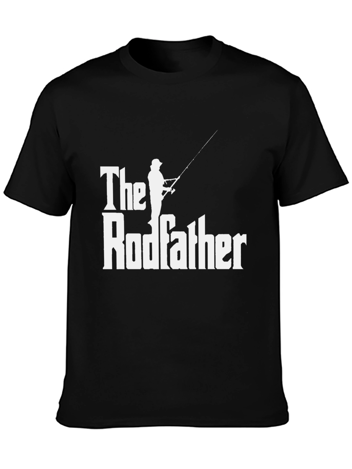 The Rodfather Fishing T-Shirt - Angler Humor Tee
